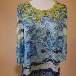 Blouse- CHICO'S- Size 1